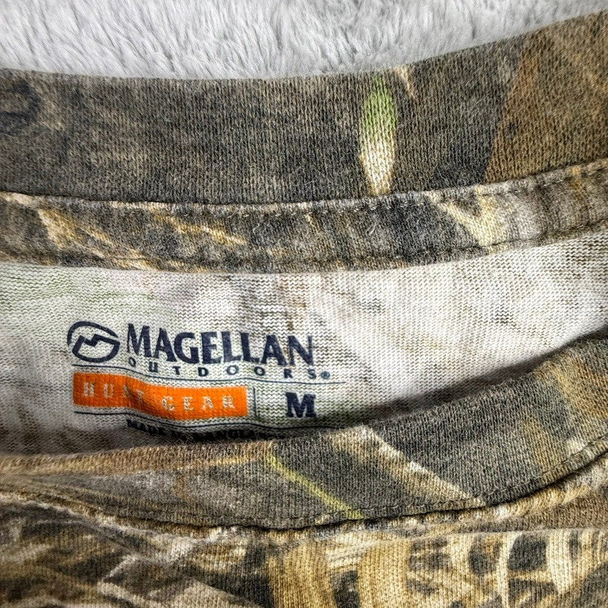 Magellan Outdoors Mens Realtree MAX-5 Camo Long Sleeve Hunting Shirt Medium