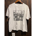 Vintage NYC New York City Skyline Graphic T-Shirt White Large Gildan Tee