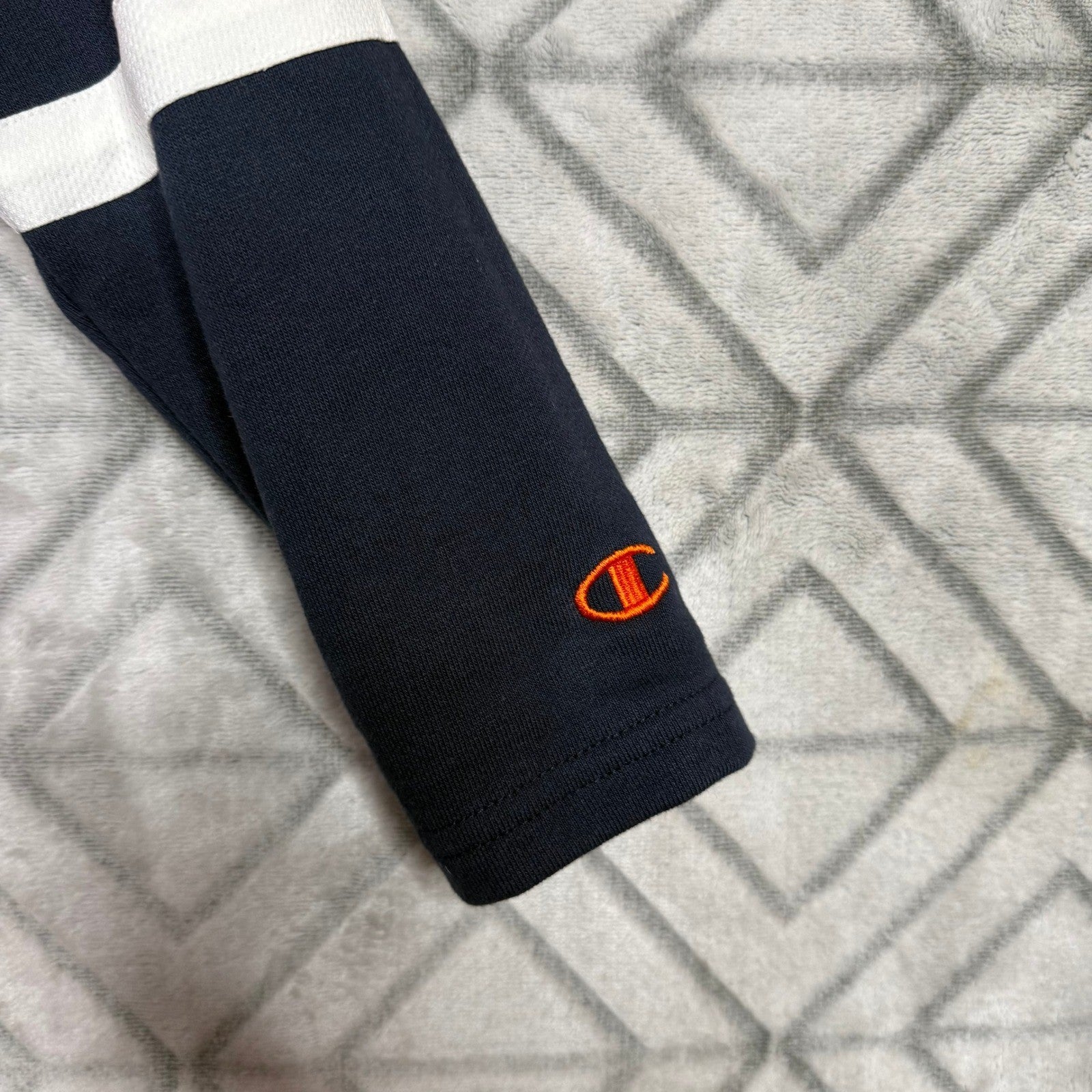 Champion Auburn Tigers Hoodie Pullover Orange Navy Blue White Youth M