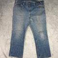 Vintage Levi's 505 Orange Tab Jeans USA Made Zip Fly Distressed date p5/75
