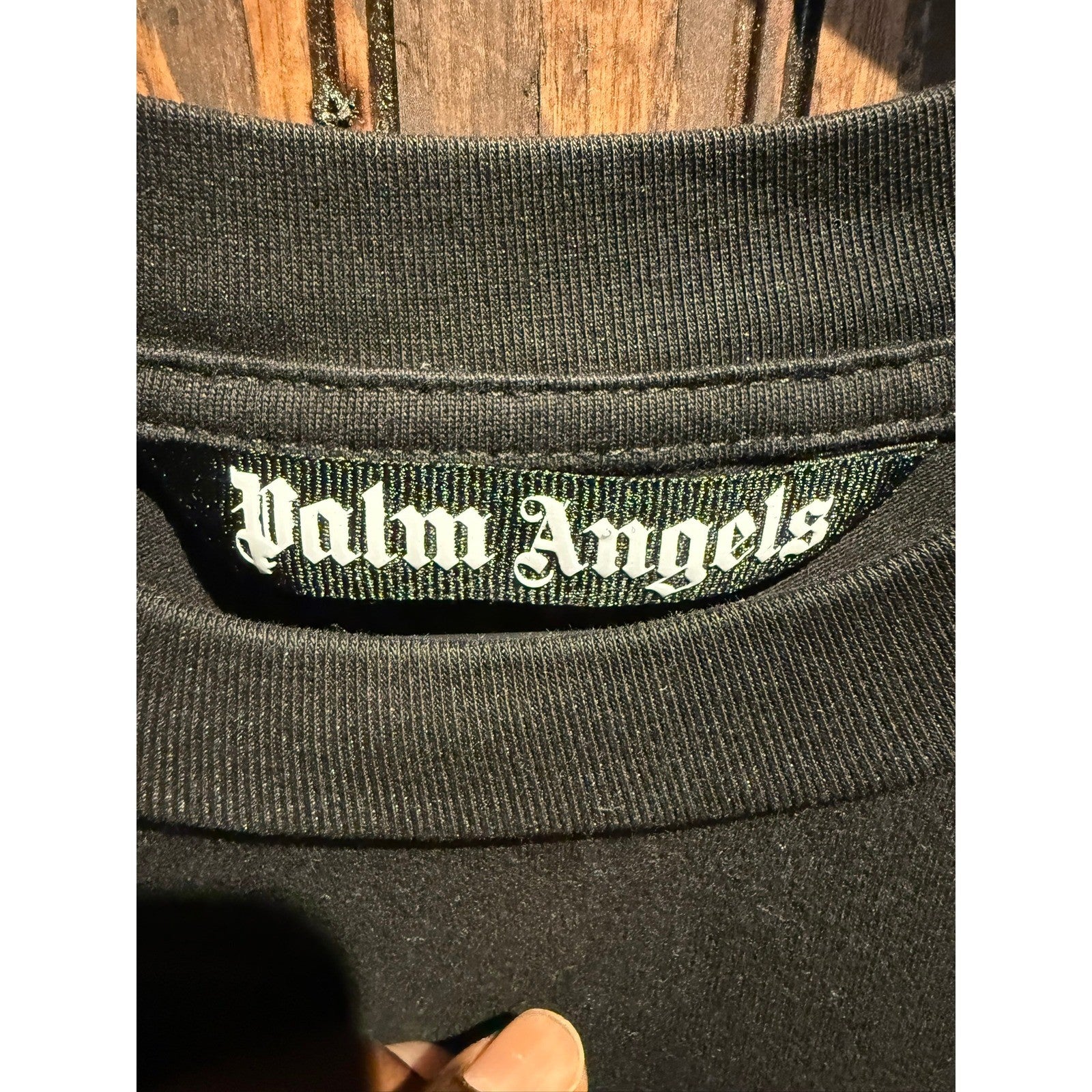Palm Angels Black Leopard Kill The Bear Graphic T-Shirt Mens Large Streetwear
