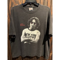 Vintage John Lennon Imagine T Shirt Mens XL Stedman Hanes Faded Black 90s Music