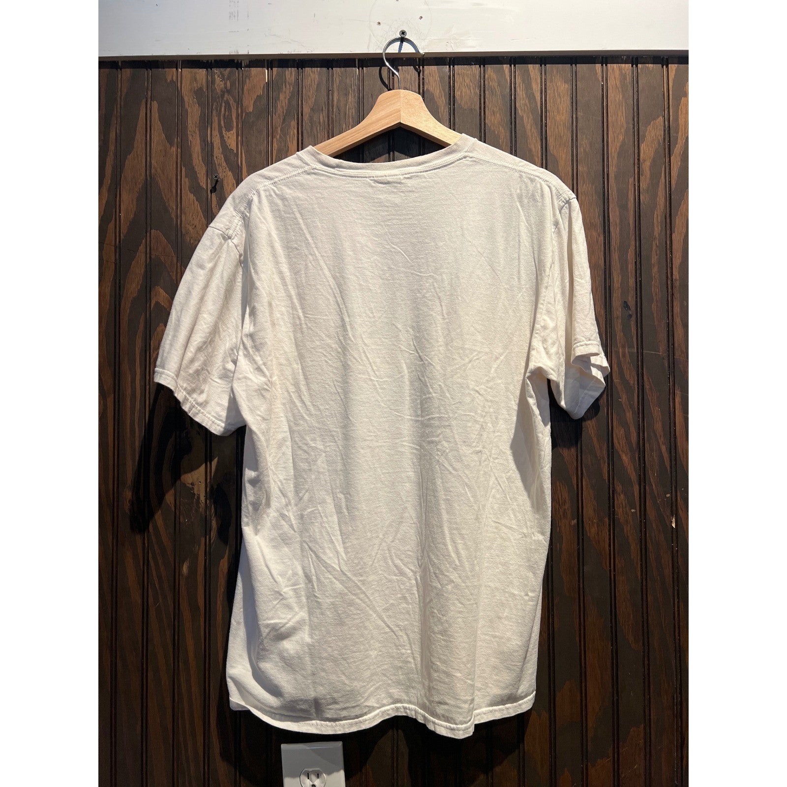 I Survived My Trip To NYC Graphic T-Shirt Off White Yellow Taxi Cab Tee XL