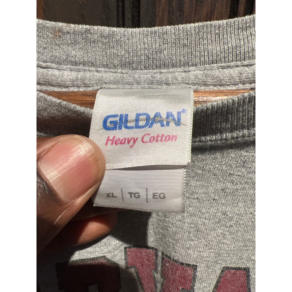 Harvard Business School Graphic Tee Gray Short Sleeve Collegiate Shirt XXL