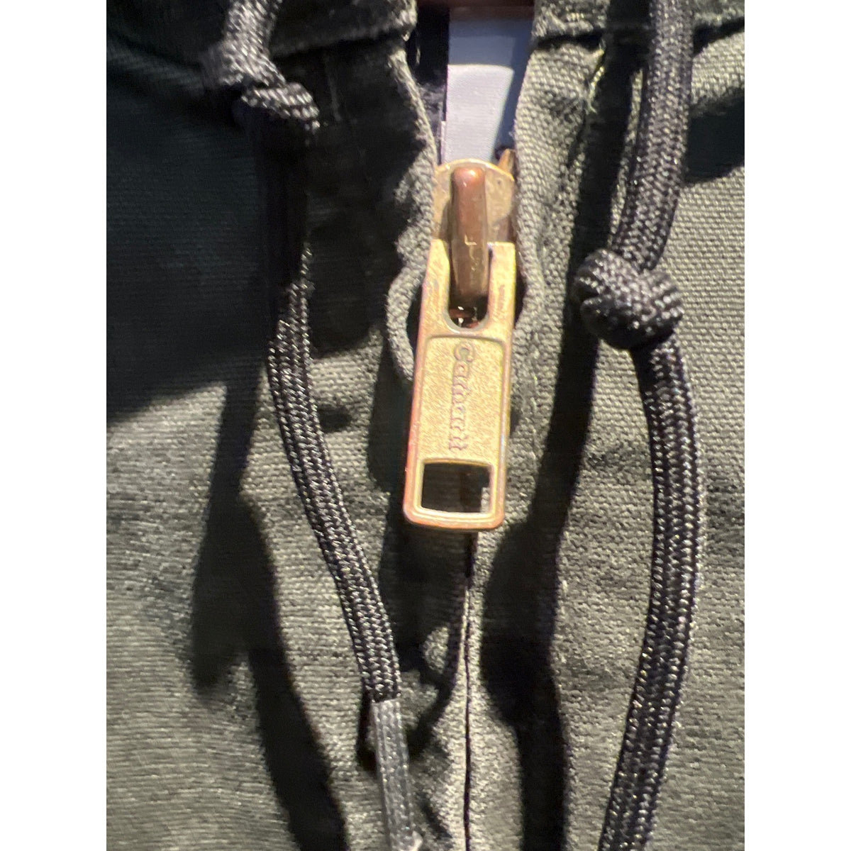 Carhartt J130 MOS Moss Green Active Jacket Quilted Flannel Lined Mens Large
