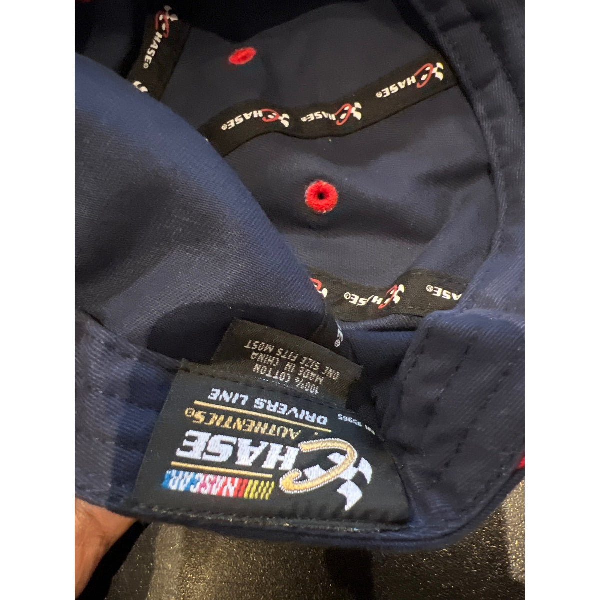 Jeff Gordon DuPont Motorsports 24 NASCAR Racing Hat Navy Blue Adjustable Cap