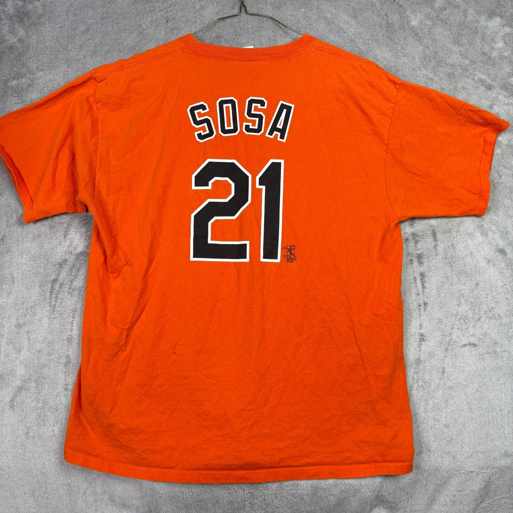 Majestic Baltimore Orioles Sosa 21 Baseball Jersey Orange 2X