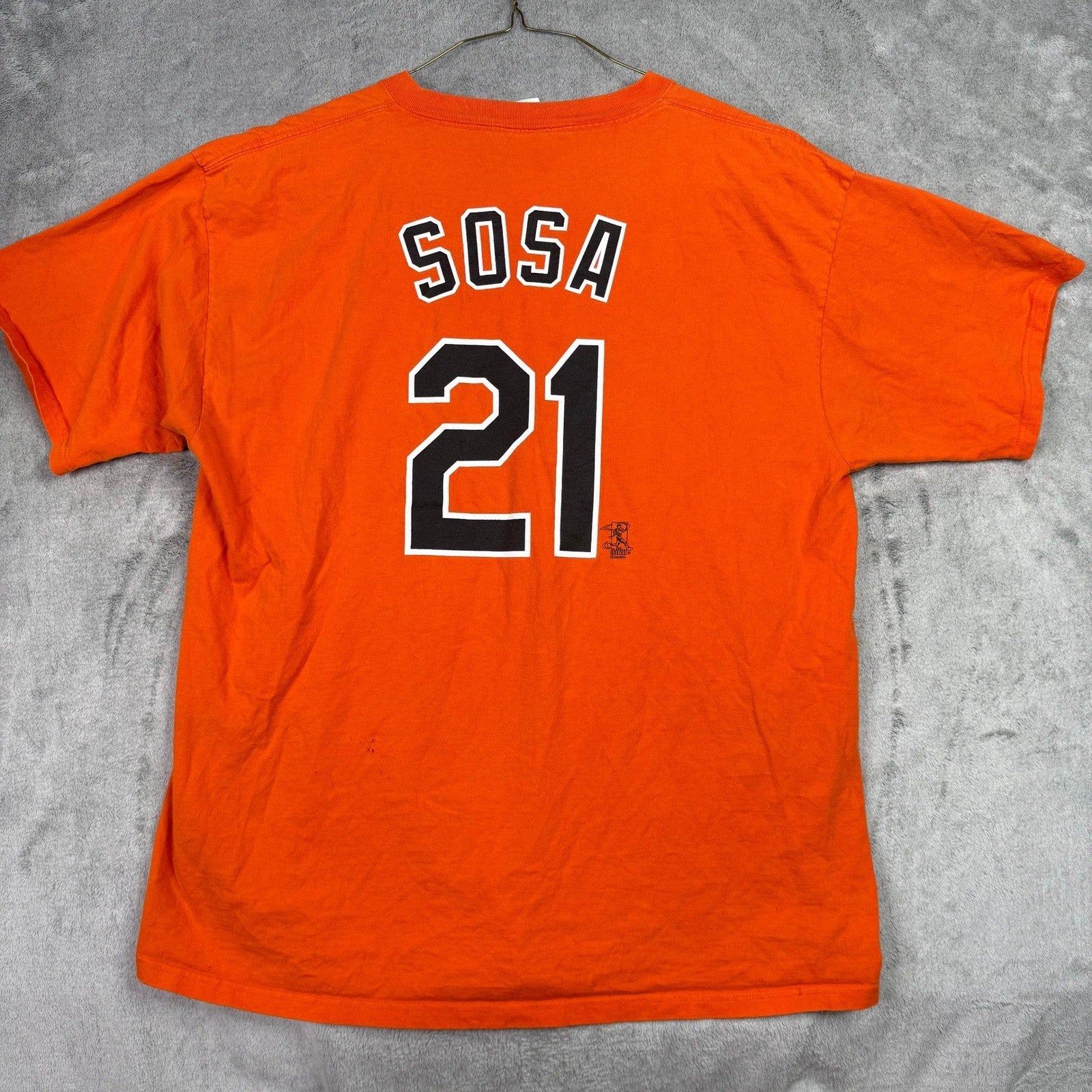 Majestic Baltimore Orioles Sosa 21 Baseball Jersey Orange 2X
