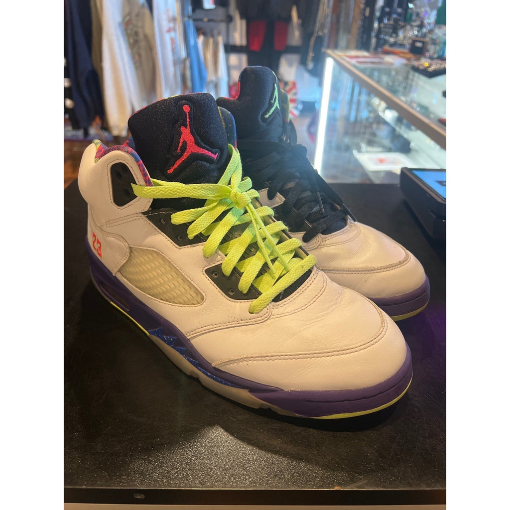 Jordan 5 Retro Alternate BelAir White Court Purple DB3335100 Mens 11 Spare Laces