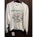 Vintage 1991 Desert Storm Sweatshirt White XL Fruit of the Loom Military Graphic