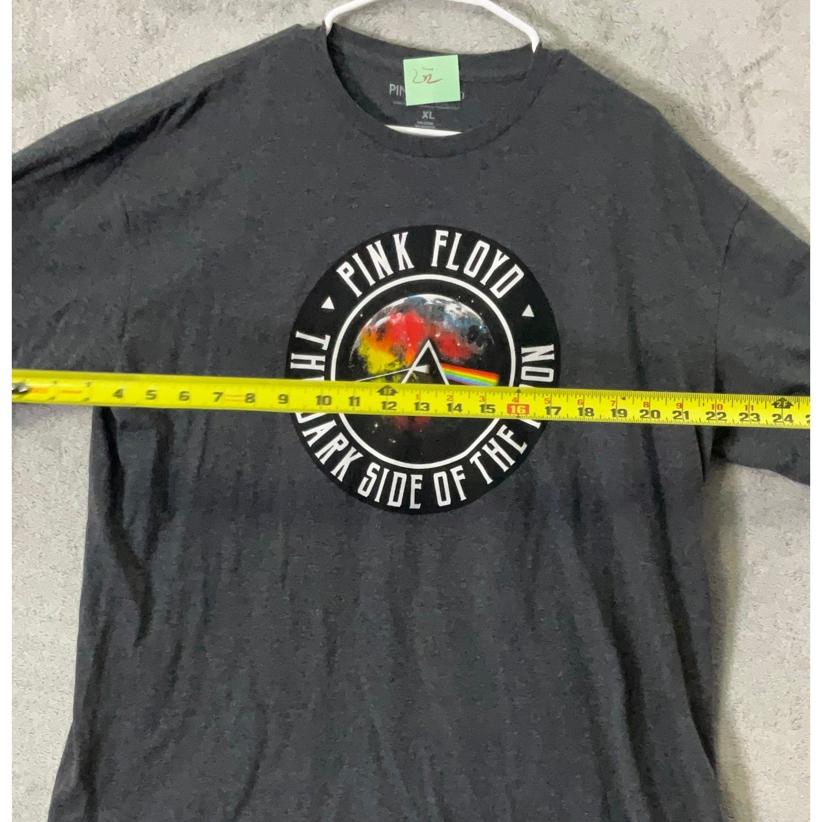 Pink Floyd The Dark Side of the Moon Graphic T Shirt Mens XL Gray Concert Tour