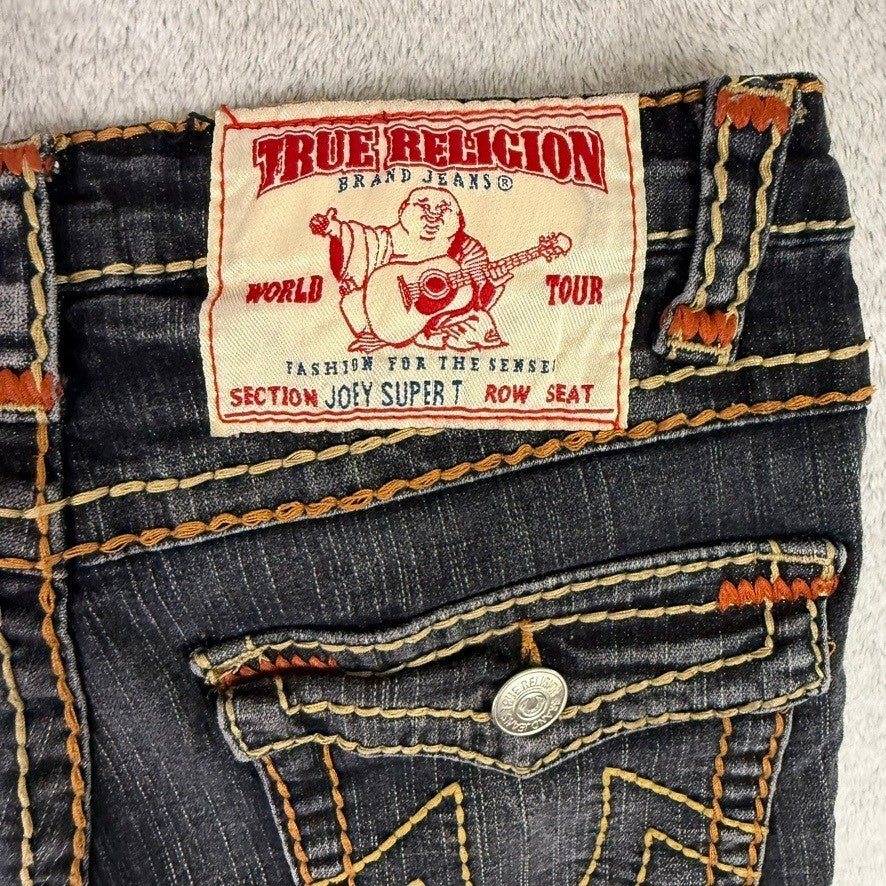 True Religion Bobby Jeans Men's 32x32 (Fits 32–34) Early 2000s Y2K Super T