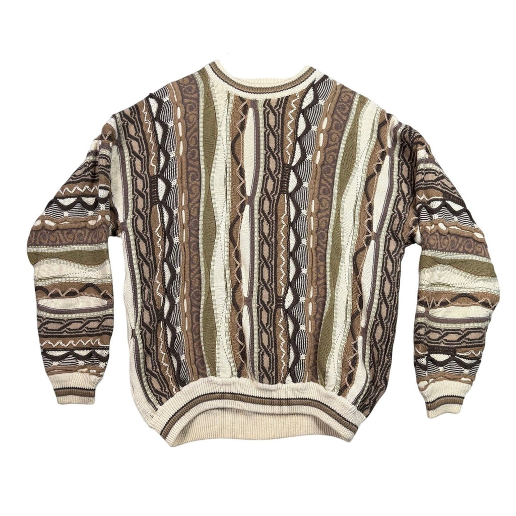 Coogi Style Sweater by The Executive New York Mens L Cotton Knit Casual