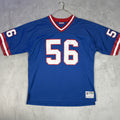 100% Authentic Lawrence Taylor Mitchell & Ness 1986 Giants Jersey Size 52 2XL
