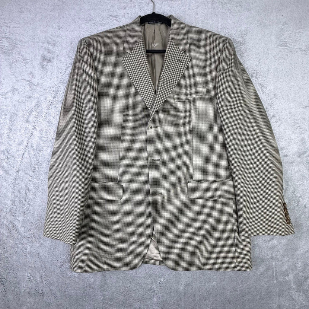 90s vintage Polo Ralph Lauren sport coat (Made in USA, 100% wool, herringbone)