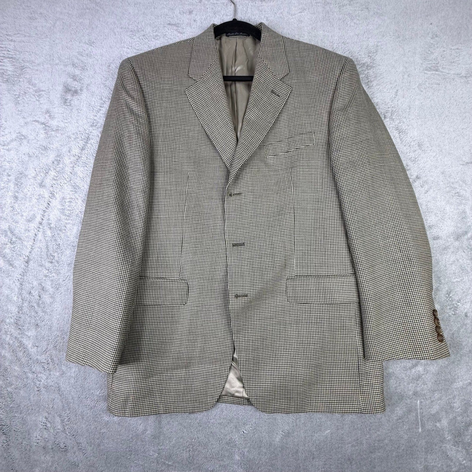 90s vintage Polo Ralph Lauren sport coat (Made in USA, 100% wool, herringbone)