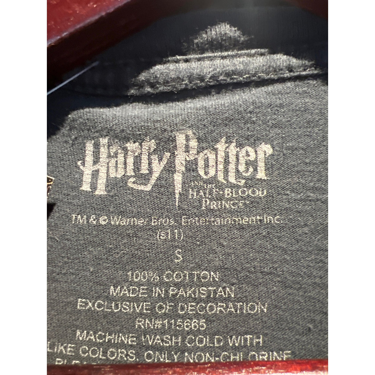 Harry Potter Undesirable No 1 Wanted Poster Graphic T-Shirt Faded Black Small