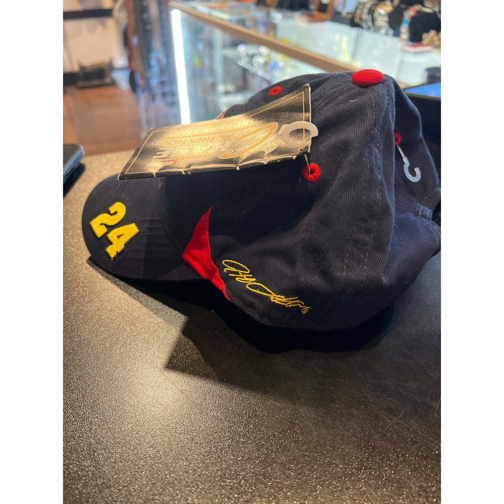 Jeff Gordon DuPont Motorsports 24 NASCAR Racing Hat Navy Blue Adjustable Cap