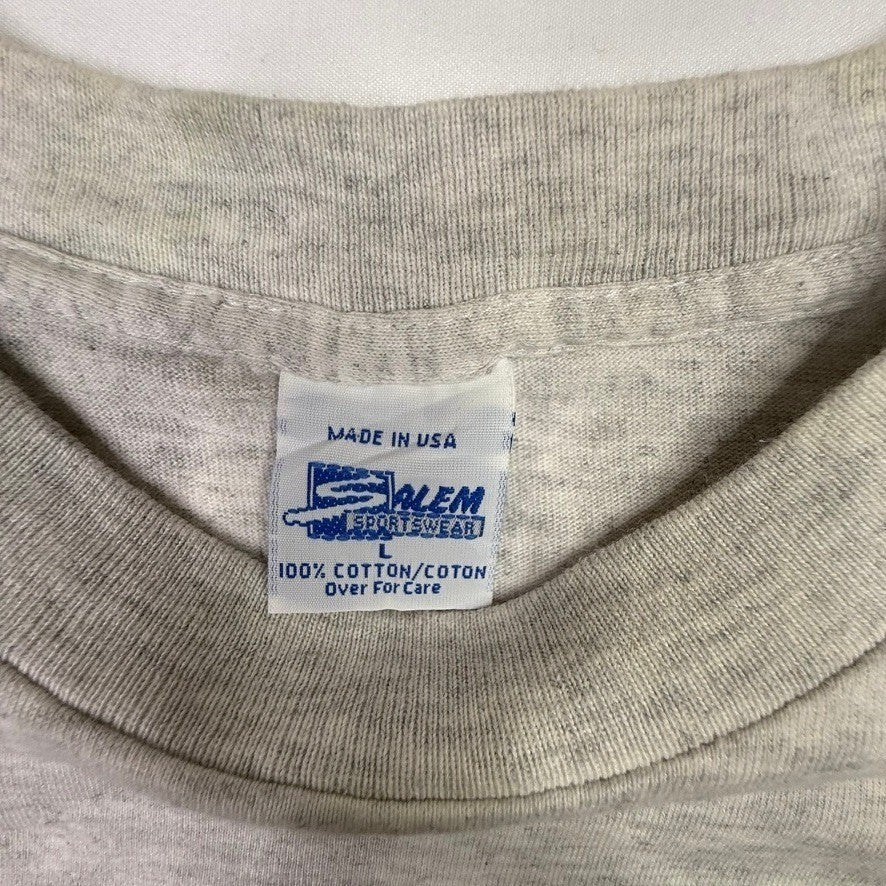 1991 Minnesota Twins Baseball T Shirt Salem Sportswear XXL Gray MLB