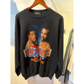 Vintage 1996 Bowe vs Holyfield 3 Caesars Palace Boxing Sweatshirt Black XL 24x30