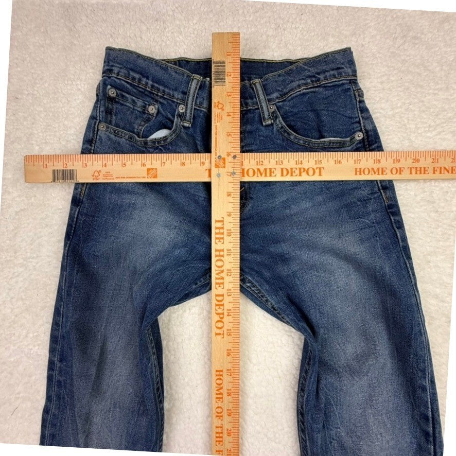 Levi Strauss Co 507 Jeans Mens 30x32 Blue Wash Straight Fit Denim Pants
