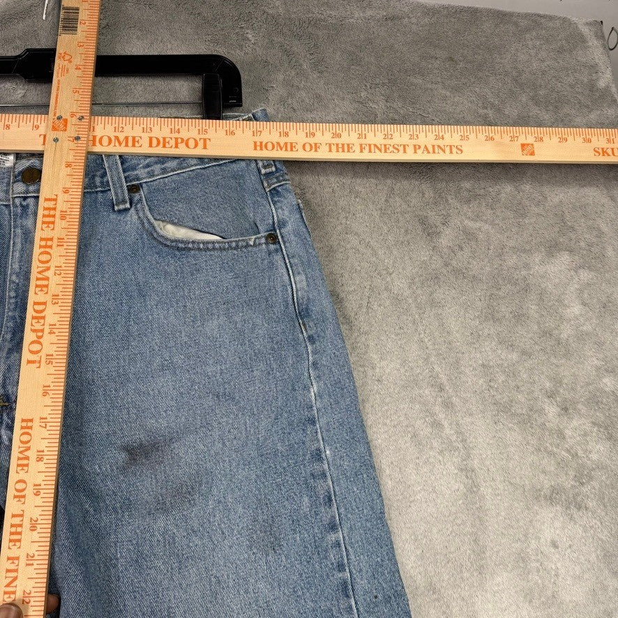 Light Wash Denim Jeans Men Size 36x30 Relaxed Fit Workwear Casual Pants