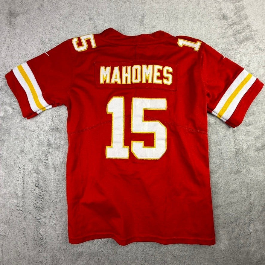Nike Kansas City Chiefs Patrick Mahomes 15 Youth Medium Red Game Jersey NFL
