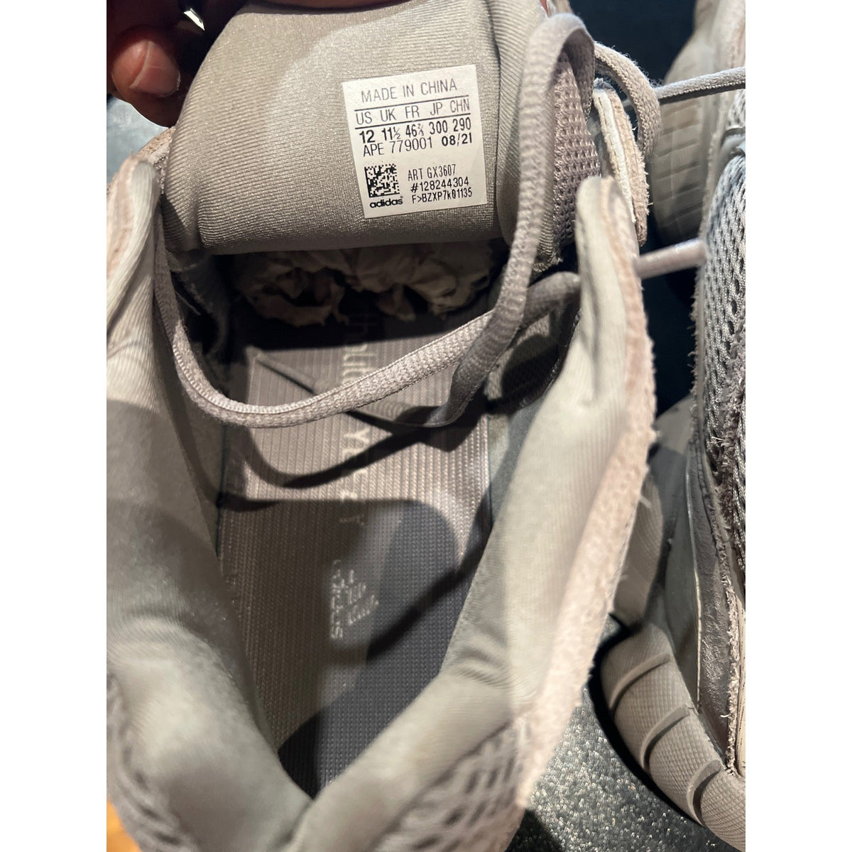 Adidas Yeezy 500 Taupe Light Sneakers GX3605 Suede Mesh Low Top Shoes