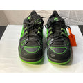 Nike Off-White Air Rubber Dunk Low Volt Neon Green Black CU6015 001 Size 11.5