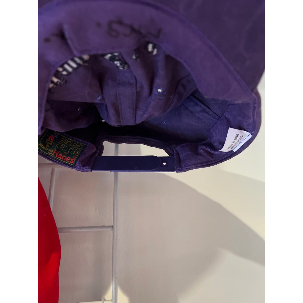 Vintage Atlanta 1996 Olympics Hat Purple Cotton Twill Dad Cap Centennial Games