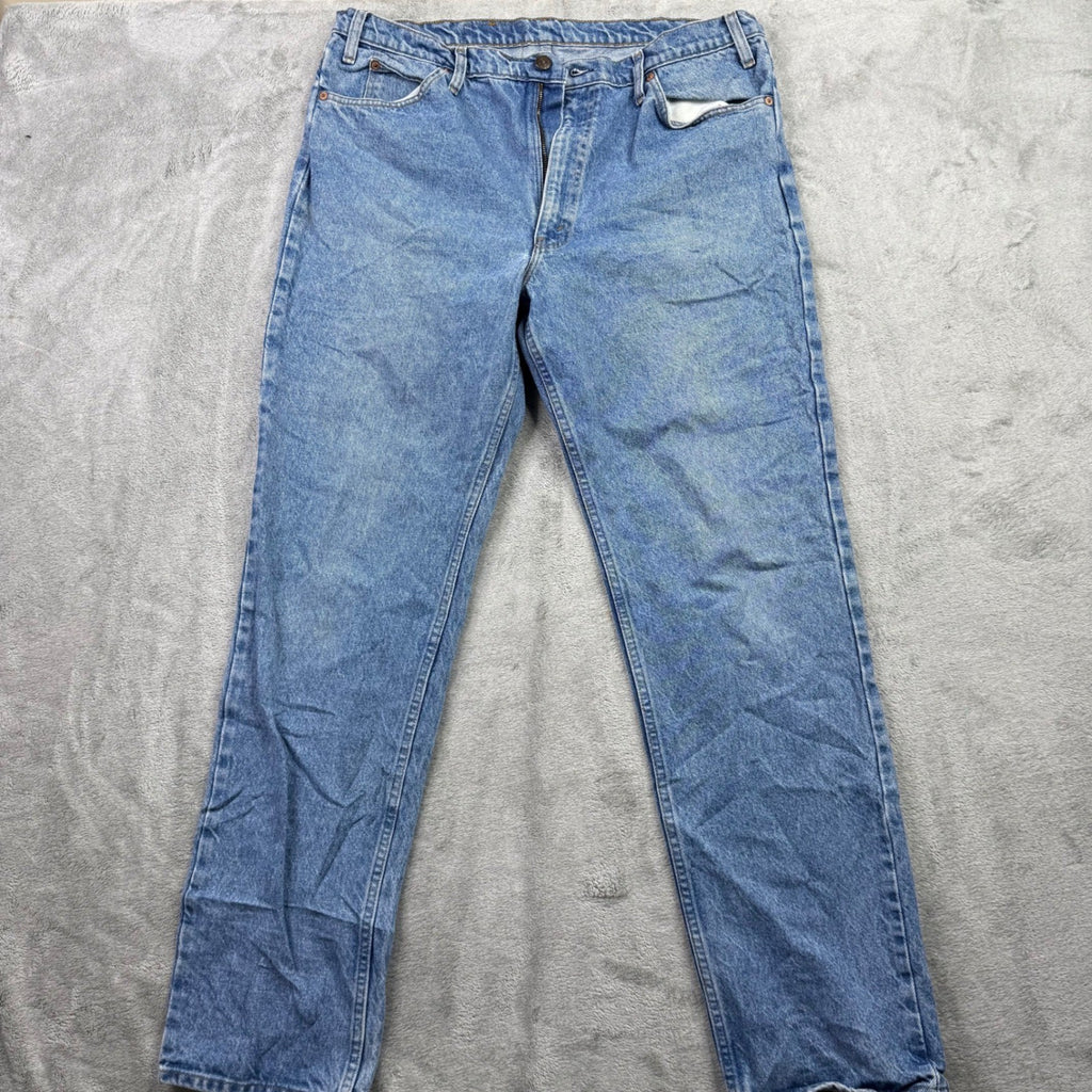 Levi's 509 Relaxed Fit Jeans Mens W38 L34 Blue Denim Made in USA