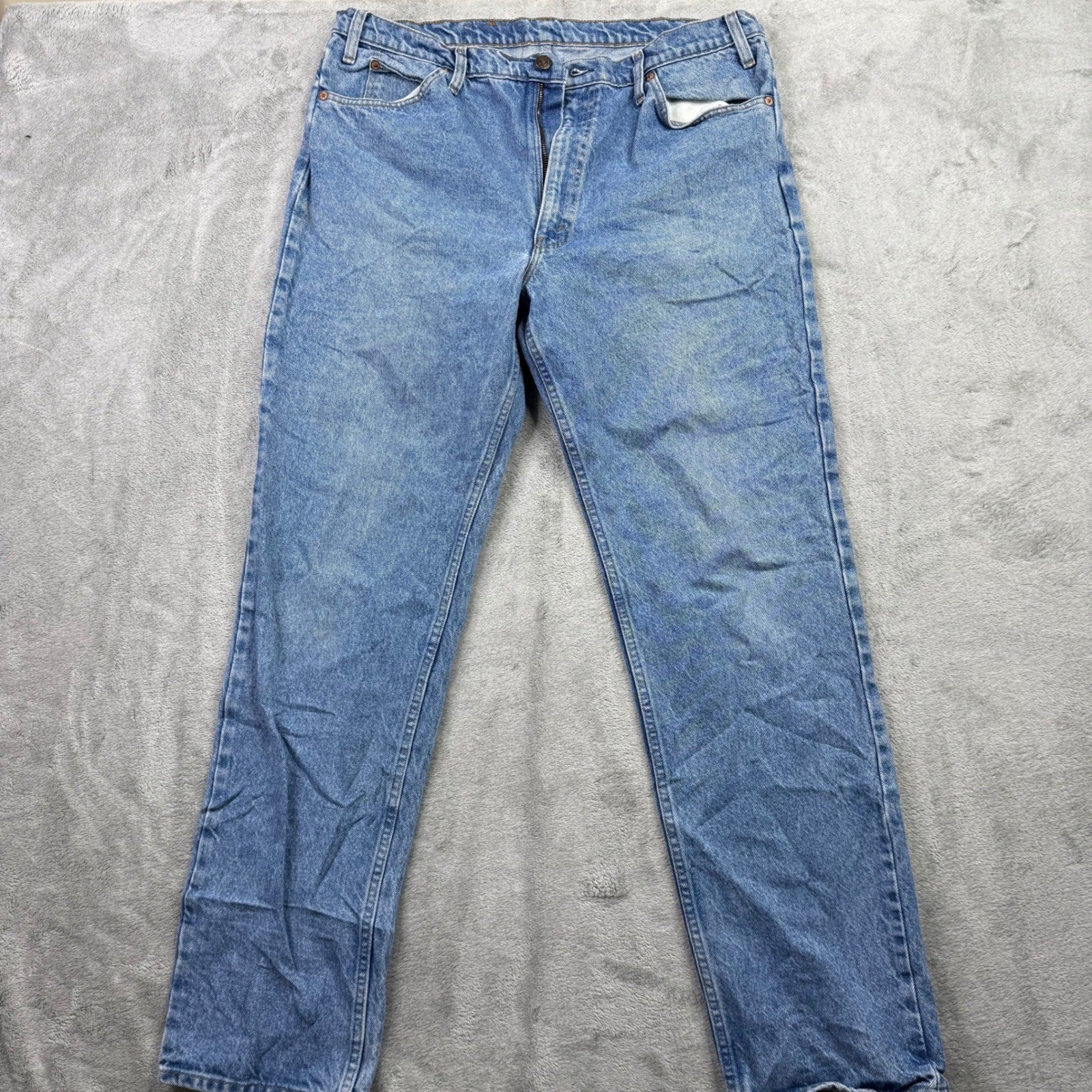 Levi's 509 Relaxed Fit Jeans Mens W38 L34 Blue Denim Made in USA