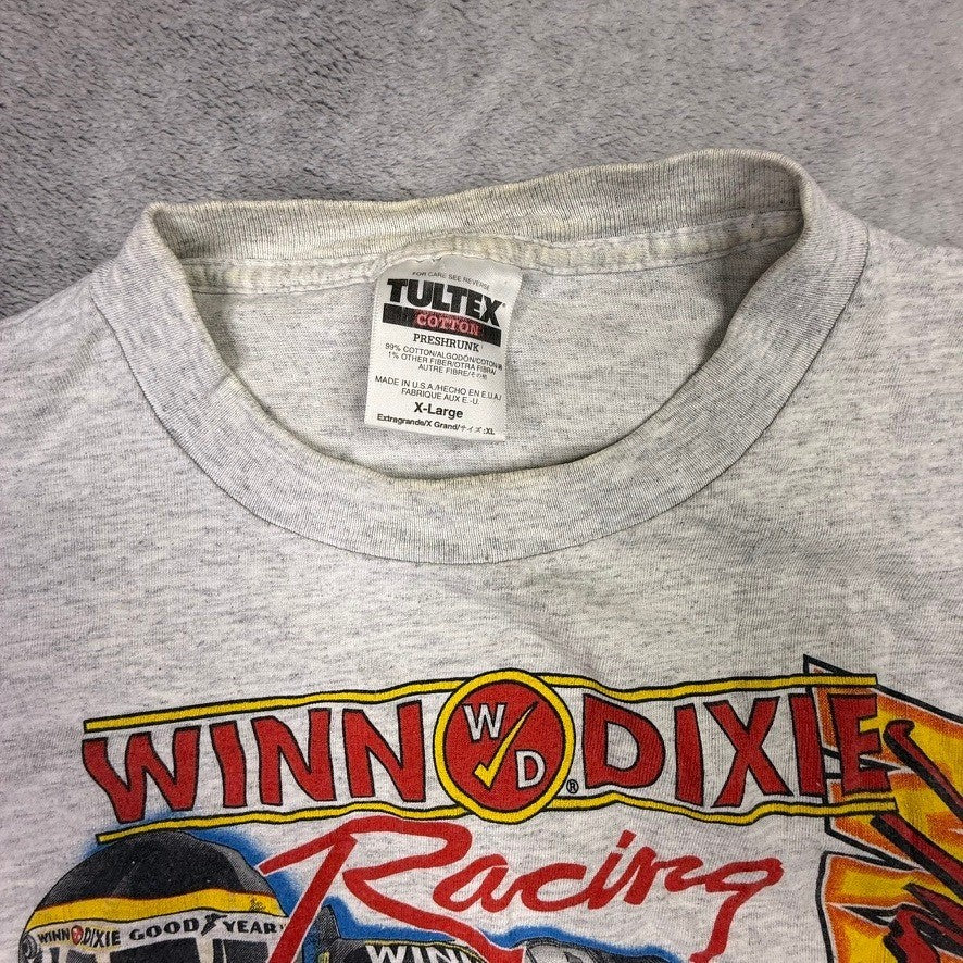 Vintage 90s Winn Dixie Racing NASCAR T Shirt XL