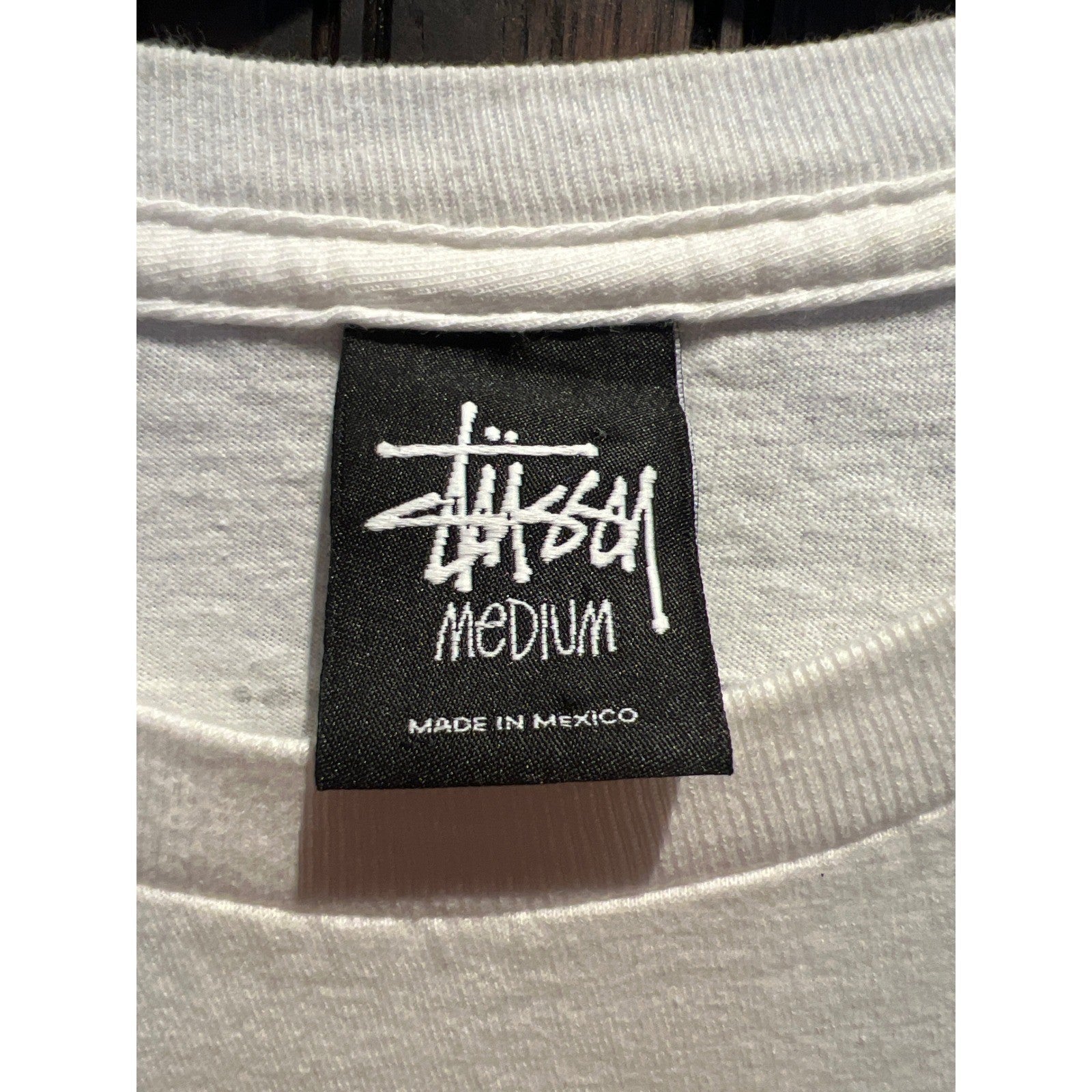 Stussy x Yo MTV Raps Queen Latifah White Graphic T-Shirt Mens Medium