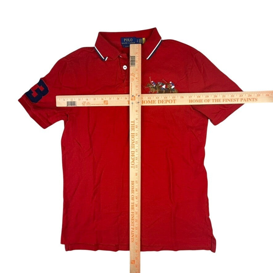 Polo Ralph Lauren Red Pony Player Logo Polo Shirt Men's
