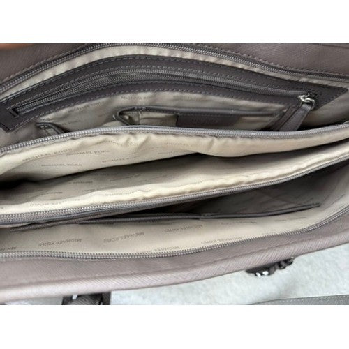 Michael Kors Tote Bag Women Light Pink Leather Shoulder Bag