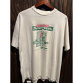 Vintage Newsweek AKA Sorority T Shirt 1990 Fall Pink Green Powerful White XL