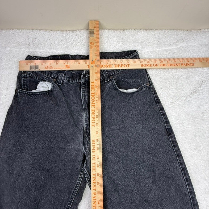 Levi's 550 Black Wash Relaxed Fit Jeans Men's 36x34 100% Cotton Made in USA