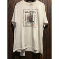 Vintage Osama Bin Laden Wanted Dead or Not Alive Graphic T-Shirt White XL 23x31