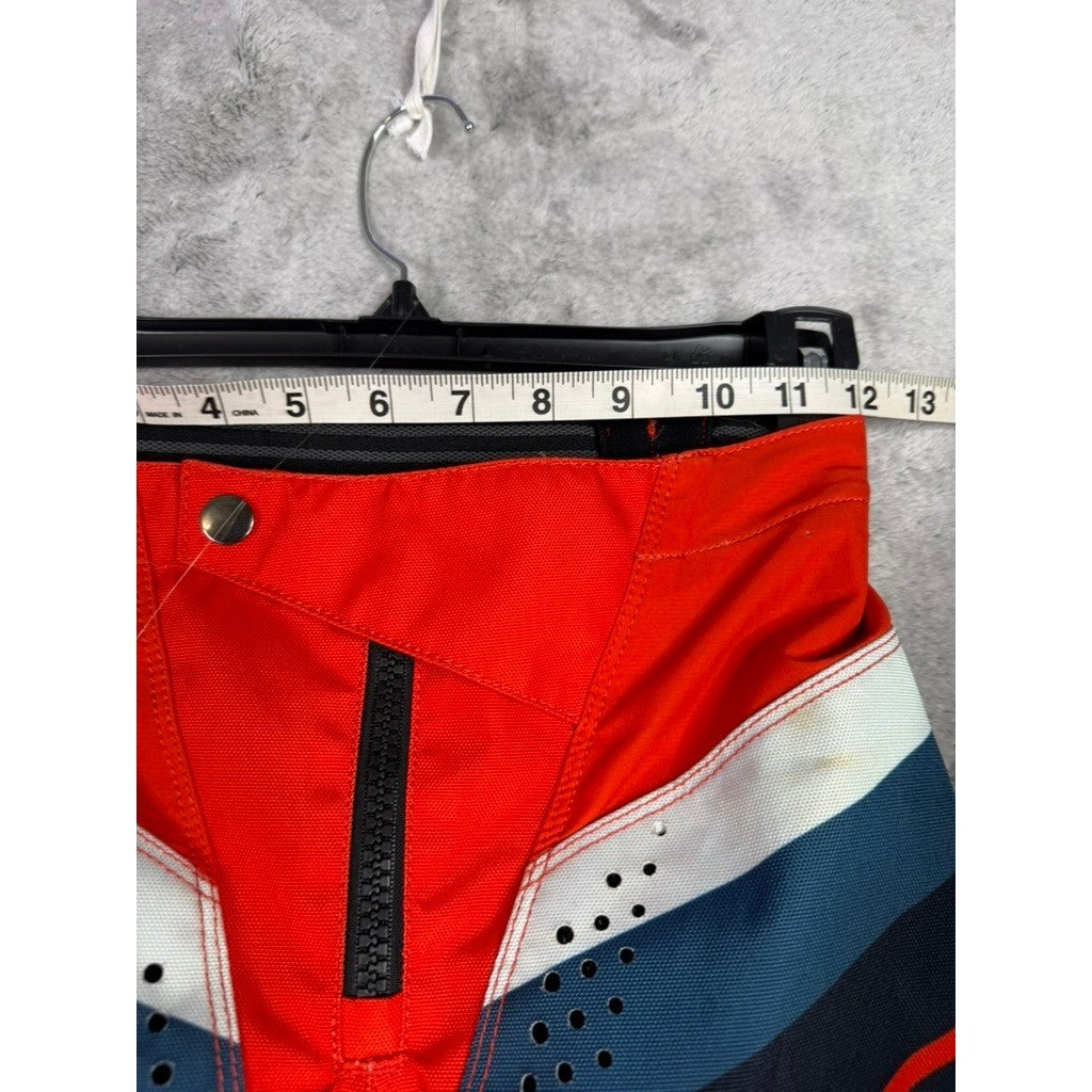 Thor Youth Motocross Pants Orange Blue White Size 26