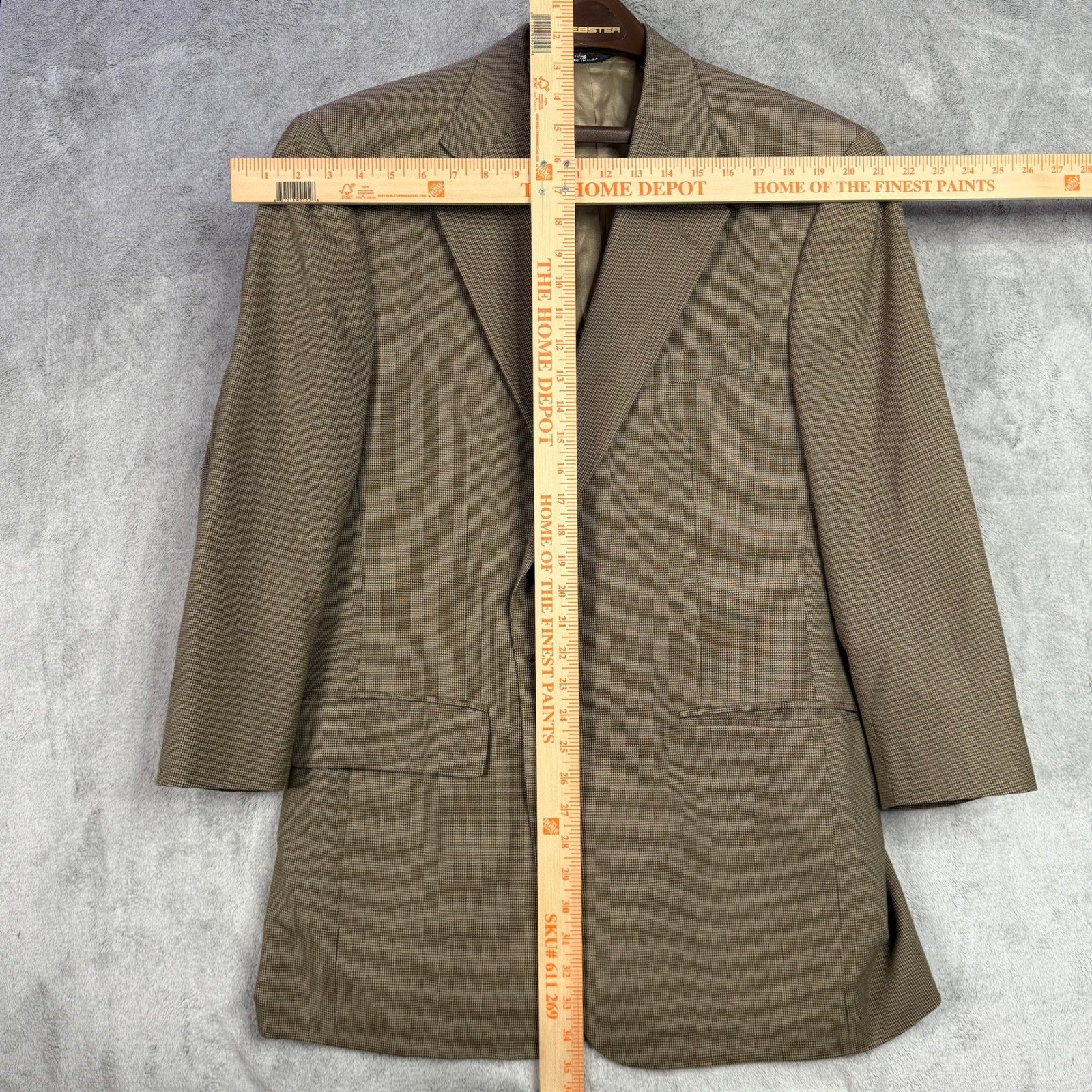 Polo University by Ralph Lauren Men's Tan Blazer Sport Coat Made USA Size 42R