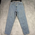 Levi Strauss 550 Relaxed Fit Light Wash Denim Jeans Men's Size 34 x 29