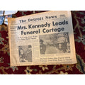Vintage Nov 25 1963 Detroit News JFK Assassination Funeral Jack Ruby Oswald