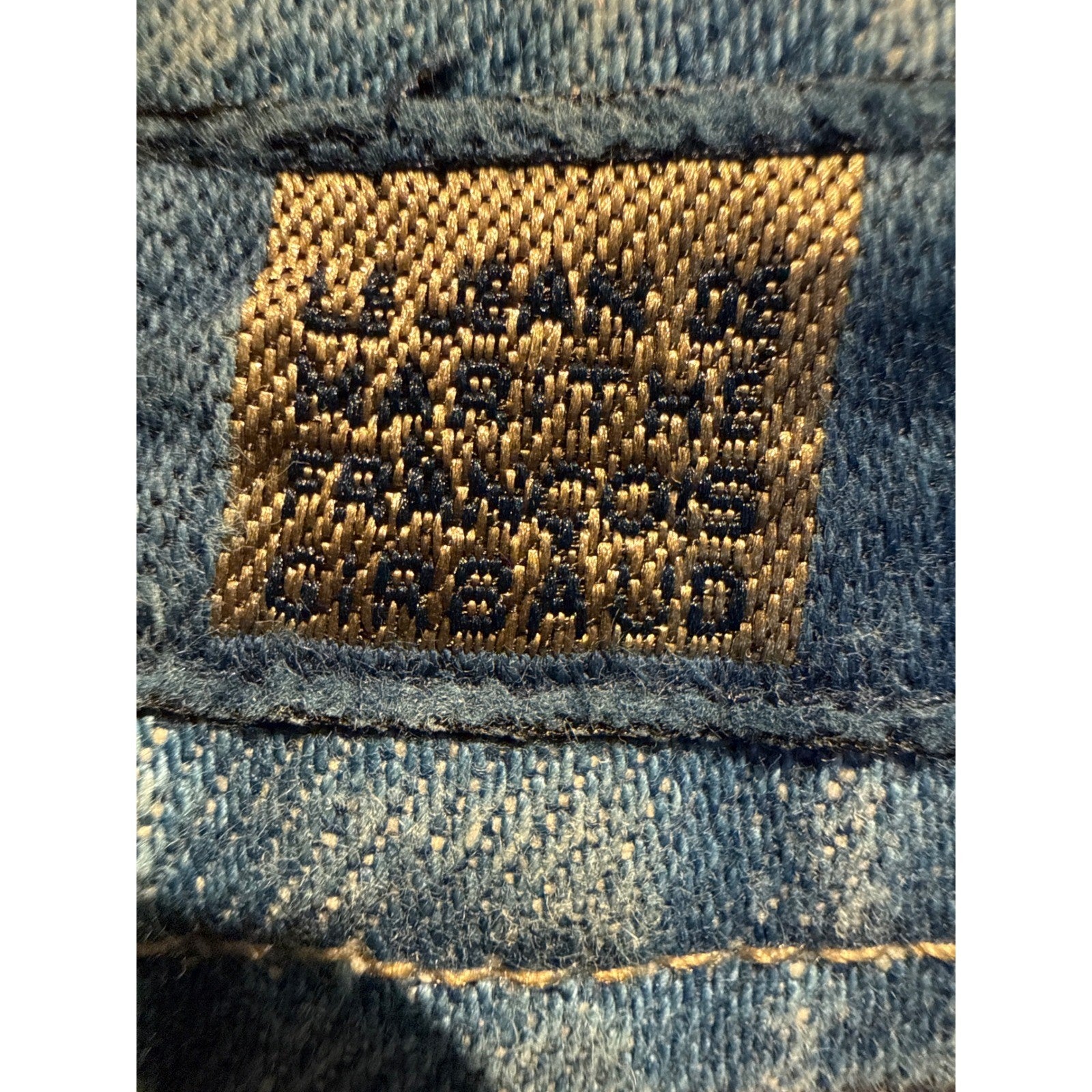 Marithe Francois Girbaud Mens 32 Blue Denim Shorts Red Side Stripe Vintage Y2K