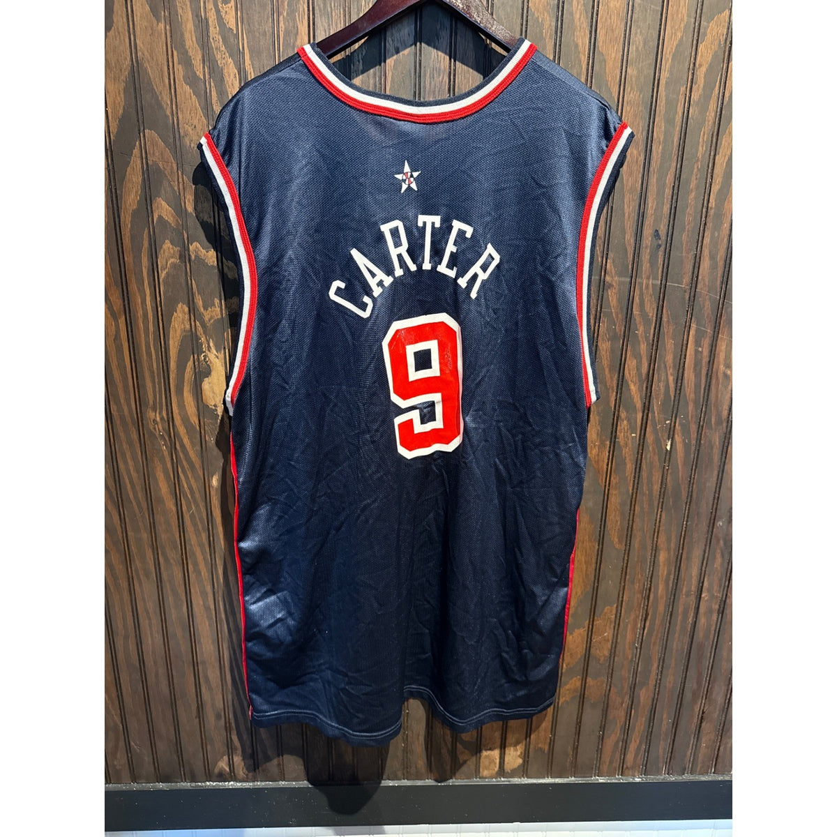 Vintage Champion USA Basketball Jersey 9 Michael Jordan Dream Team Navy Size 52