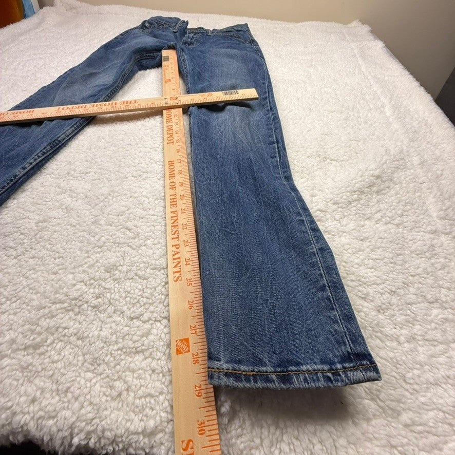 Levi Strauss Co 507 Jeans Mens 30x32 Blue Wash Straight Fit Denim Pants