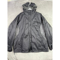 Columbia Omni Tech Waterproof Breathable Jacket Hooded Dark Gray Mens XL