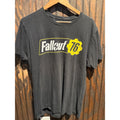 Fallout 76 Mens Graphic T-Shirt Black Short Sleeve Gaming Logo Tee XL