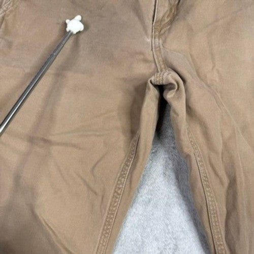 Carhartt Mens Relaxed Fit Khaki Work Pants Size 31x30 Cotton