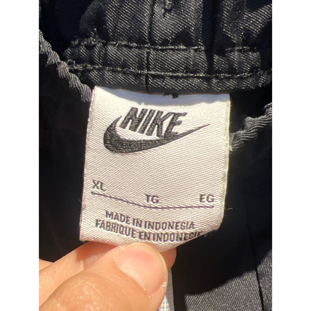 Nike Mens Woven Track Pants Black Drawstring Joggers CU4483-010 Size Large